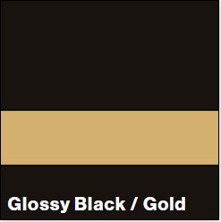 Glossy Black/Gold .020IN ULTRAGRAVE MATTE - Rowmark UltraGrave Mattes